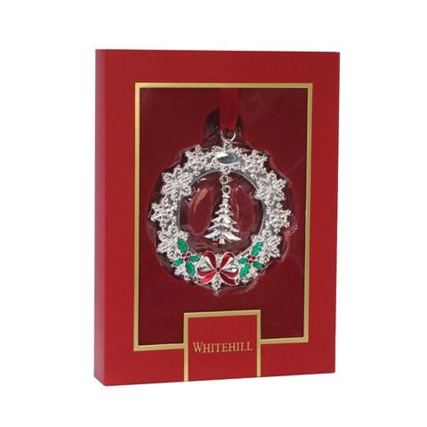Whitehill - Wreath with Pendant Tree Ornament