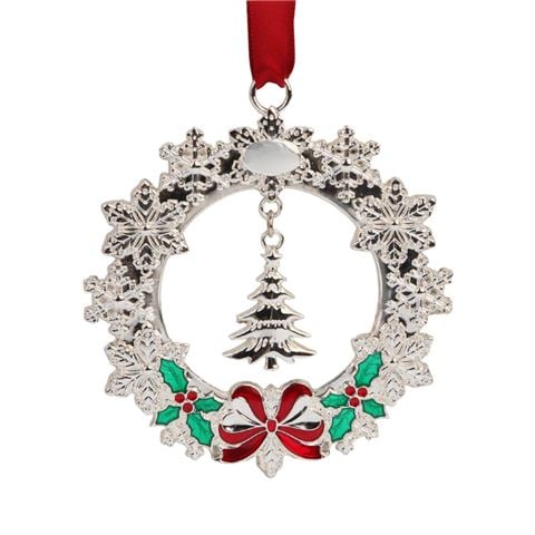 Whitehill - Wreath with Pendant Tree Ornament