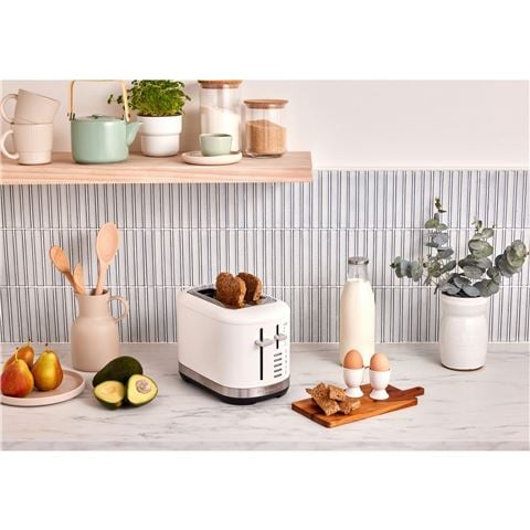 KitchenAid Artisan KMT2109 2-Slice Toaster Porcelain White - Peter's of Kensington