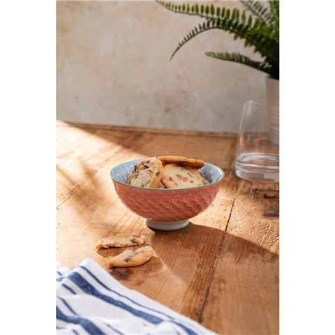 Mikasa Grey Floral Stoneware Nibble Bowl 250ml - Peter's of Kensington