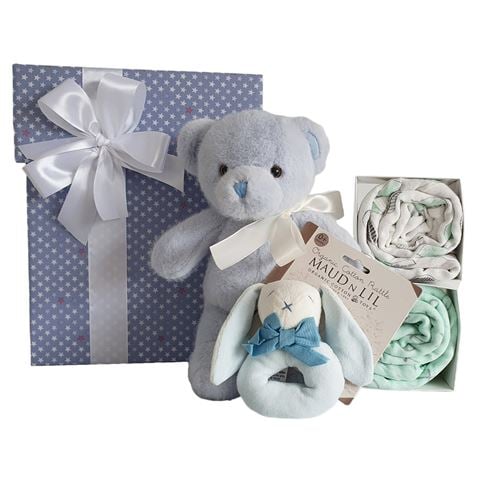 Boz - Little Treasure Baby Gift Set Blue