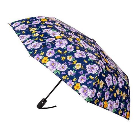 Clifton - Lilac Blossoms Easy Close/Auto Open Folding Umbrella