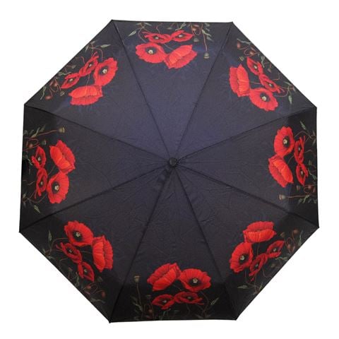 Clifton - rPET Windproof Mini Maxi Poppies