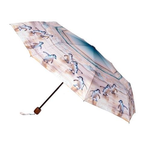 Clifton - rPET Deluxe Mini Maxi Umbrella Penguin