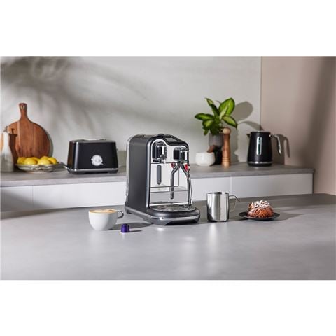 Breville - Nespresso Creatista Pro Coffee Machine Black Truffle BNE900BTR