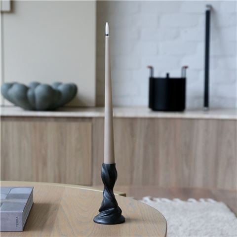 Ester & Erik - LED Taper Candle Nougat Note Set 2pce 30cm