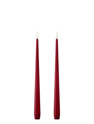 Ester & Erik - LED Taper Candle Winter Berry Set 2pce 30cm