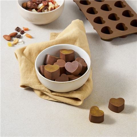 Avanti - Chocolate Silicone Mould Hearts Set 2pce