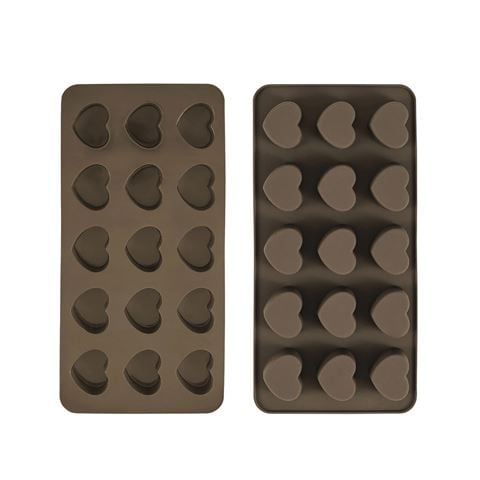 Avanti - Chocolate Silicone Mould Hearts Set 2pce