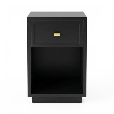 Cafe Lighting Logan Bedside Table Black Petite - Peter's of Kensington