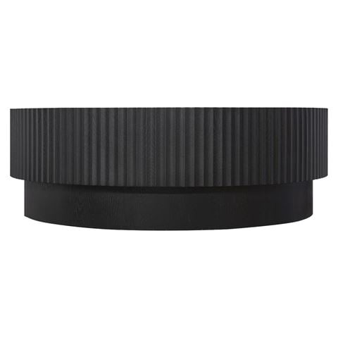 Cafe Lighting Avery Round Coffee Table Black - Peter's of Kensington