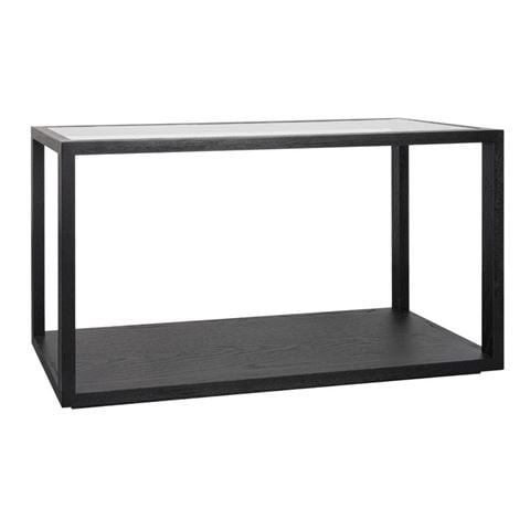 Cafe Lighting Sadie Oak Console Table Black - Peter's of Kensington