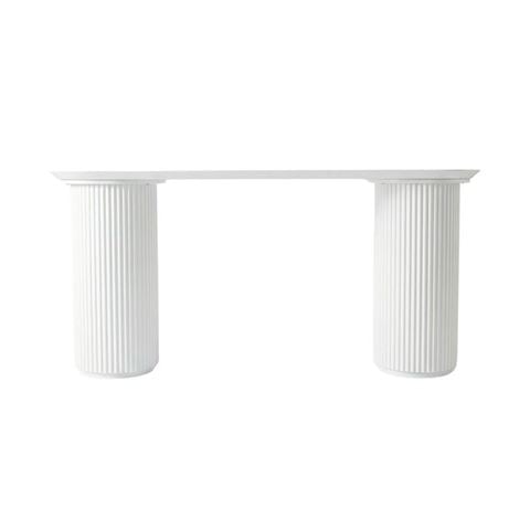 Cafe Lighting Nomad Console Table White Large - Peter's of Kensington