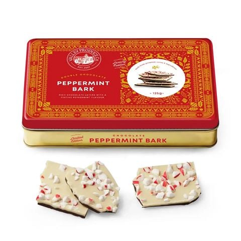 Valley Produce Company - Luxury Festive Peppermint Bark Tin 125g
