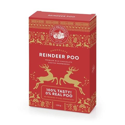 Valley Produce Company - Luxury Festive Reindeer Poo 220g