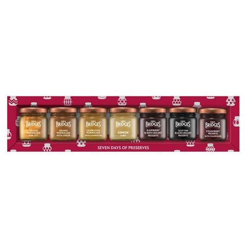 Mrs Bridges - 7 Days of Preserves Gift Pack 294g