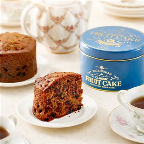 Buckingham Vintage Fruit Cake In Tin Classic English 425g - Peter's of Kensington