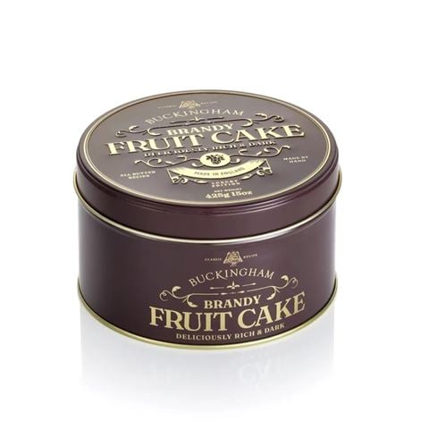 Buckingham - Vintage Fruit Cake In Tin Brandy Fruit Cake 425g