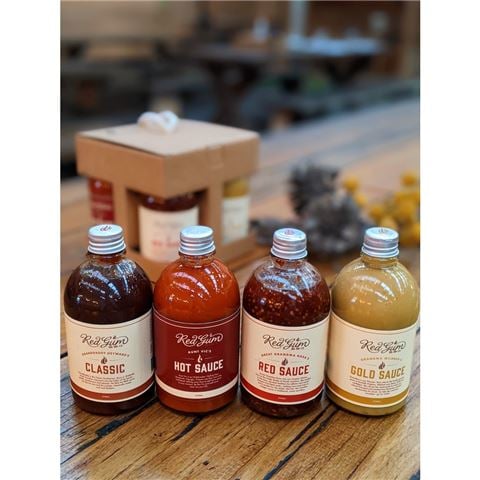 Red Gum - BBQ Saucy Gift Pack 1120ml