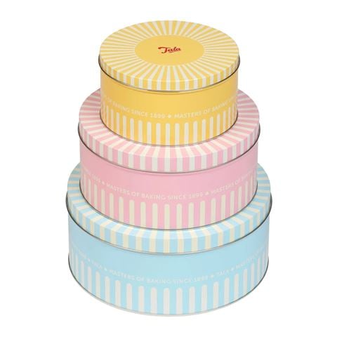 Tala - Originals Set of Cake Tins Stripes