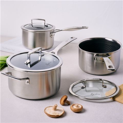 Pyrolux - Pyrohex Saucepan Set 16/18/20cm 3pce