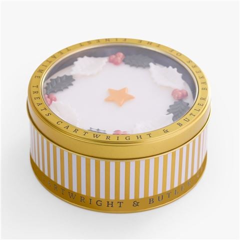 Cartwright & Butler - Iced Christmas Round Cake 700g