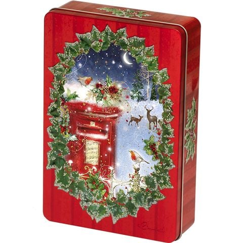 Churchill's - Midnight Post White Chocolate & Raspberry Biscuits Tin 300g