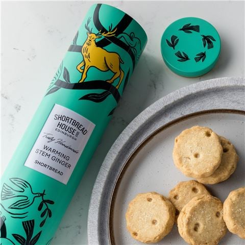 Shortbread House of Edinburgh Shortbread w/Stem Ginger 250g - Peter's of Kensington