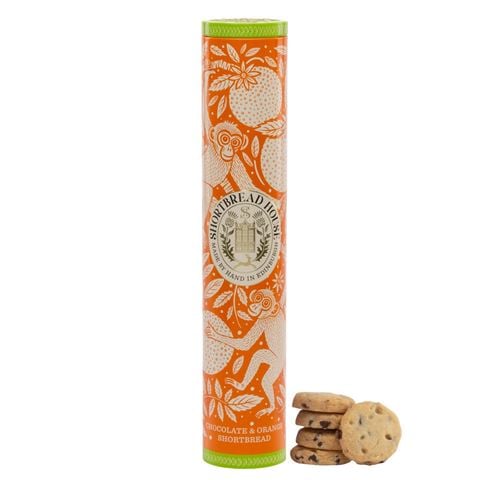 Shortbread House of Edinburgh - Shortbread w/Dark Chocolate & Orange Tin 250g