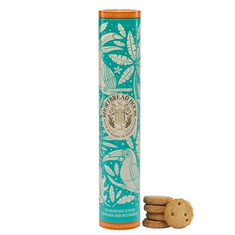 Shortbread House of Edinburgh Shortbread w/Stem Ginger Tin 250g - Peter's of Kensington