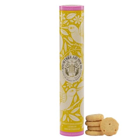 Shortbread House of Edinburgh Shortbread w/Mediterranean Lemon Tin 250g - Peter's of Kensington