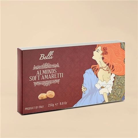 Belli - Soft Amaretti Almond Gift Box 250g