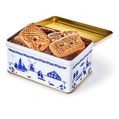 De Ruiter - Delft Blue Tin w/Speculaas 450g