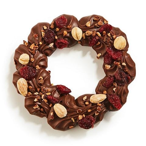 Ickx - Nutty Christmas Wreath Milk Chocolate Gift Box 165g