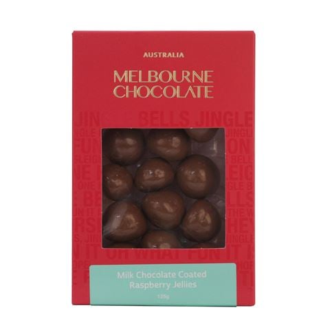 Misc01 - Milk Chocolate Raspberries 125g