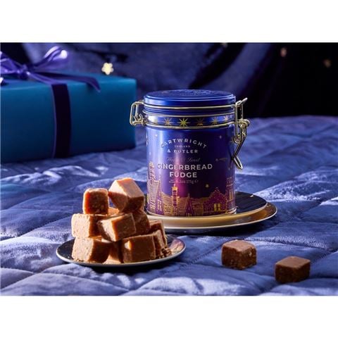 Cartwright & Butler - Night Before Christmas Gingerbread Fudge Tin 175g