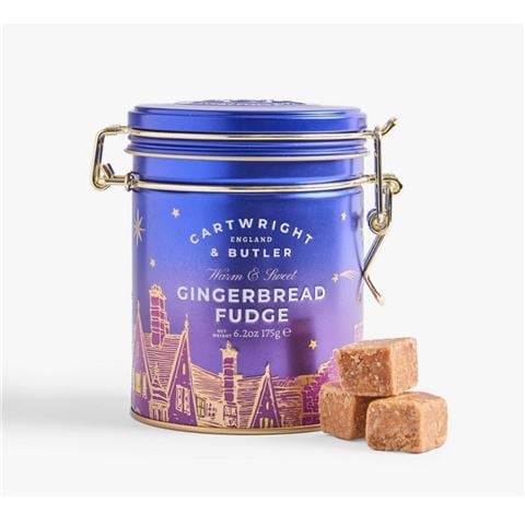 Cartwright & Butler - Night Before Christmas Gingerbread Fudge Tin 175g