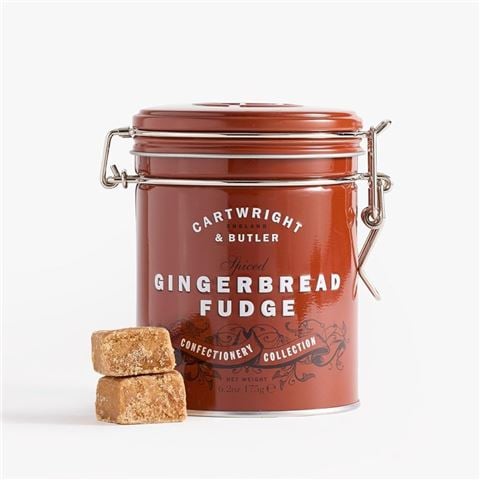 Cartwright & Butler Gingerbread Fudge Tin 175g - Peter's of Kensington