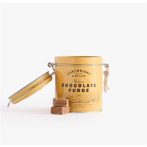 Cartwright & Butler Belgian Chocolate Fudge Tin 175g - Peter's of Kensington