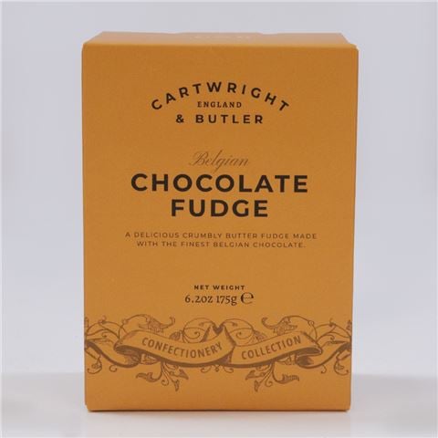 Cartwright & Butler - Belgian Chocolate Fudge 175g