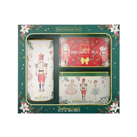 New English Teas Limited - The Nutcracker Tea and Biscuits Gift Set