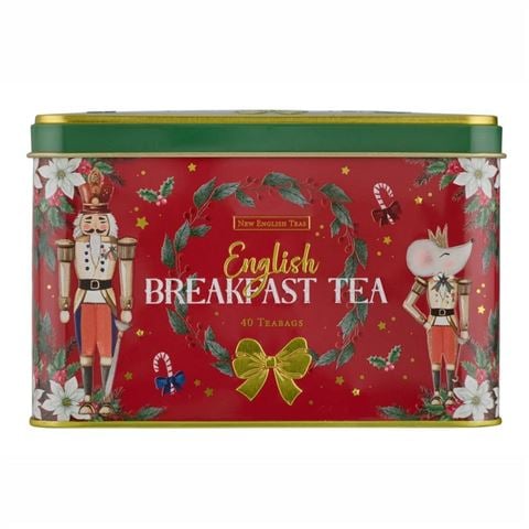 New English Teas Limited - The Nutcracker English Breakfast 40 Teabag Tin