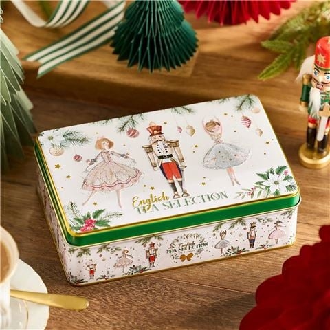 New English Teas Limited - The Nutcracker 72 Teabag Selection Tin
