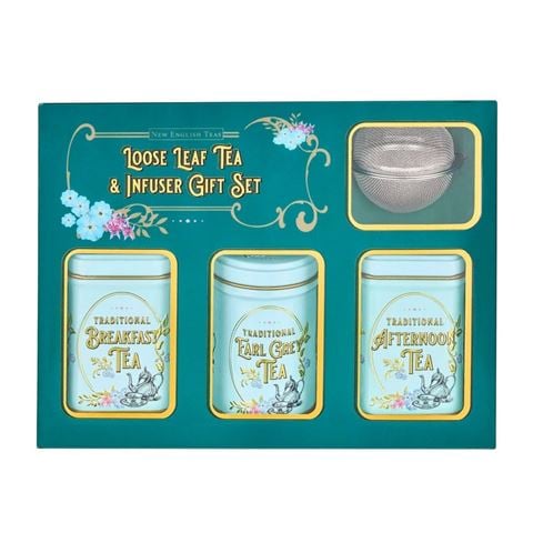 New English Teas Limited - Victorian Vintage Tea Tins w/Infuser 70g