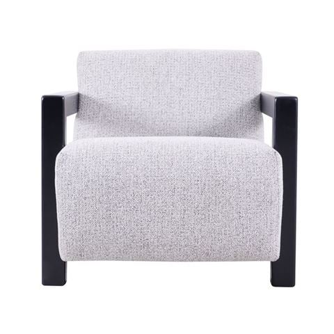 Cafe Lighting Lennon Arm Chair Salt & Pepper - Peter's of Kensington