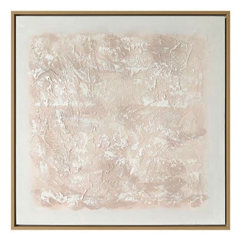 Cafe Lighting - White Linen Enhanced Canvas Print