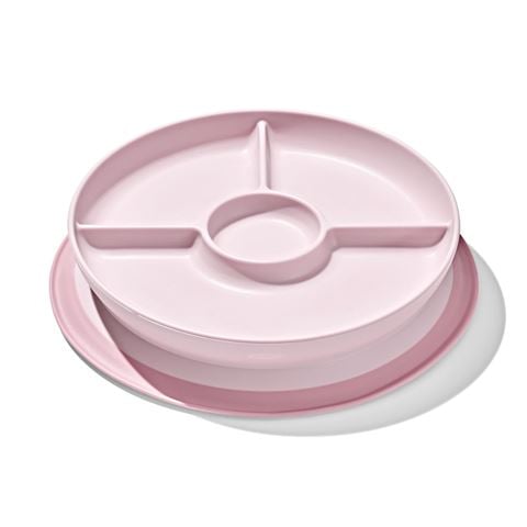 OXO TOT - Stick & Stay Divided Plate Blossom