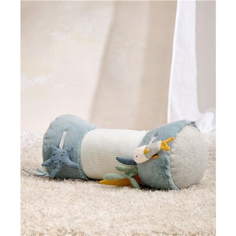Mamas & Papas - Welcome To The World Tummy Time Roll Blue