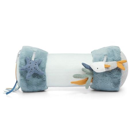 Mamas & Papas - Welcome To The World Tummy Time Roll Blue