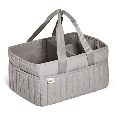Mamas & Papas - Nappy Caddy Soft Grey Waffle
